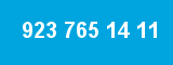 923 765 14 11